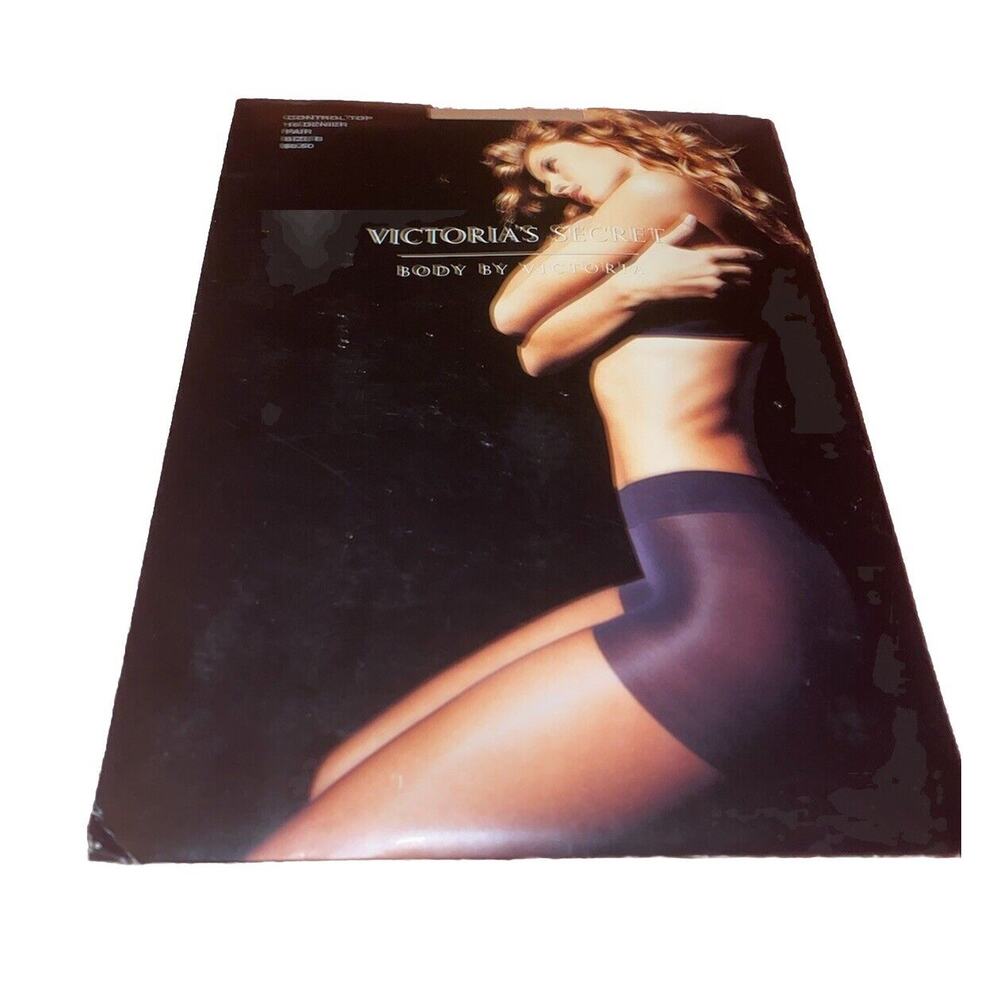 Victoria's Secret Body by Victoria Control Top Size B Fair‎ 15 Denier Pantyhose